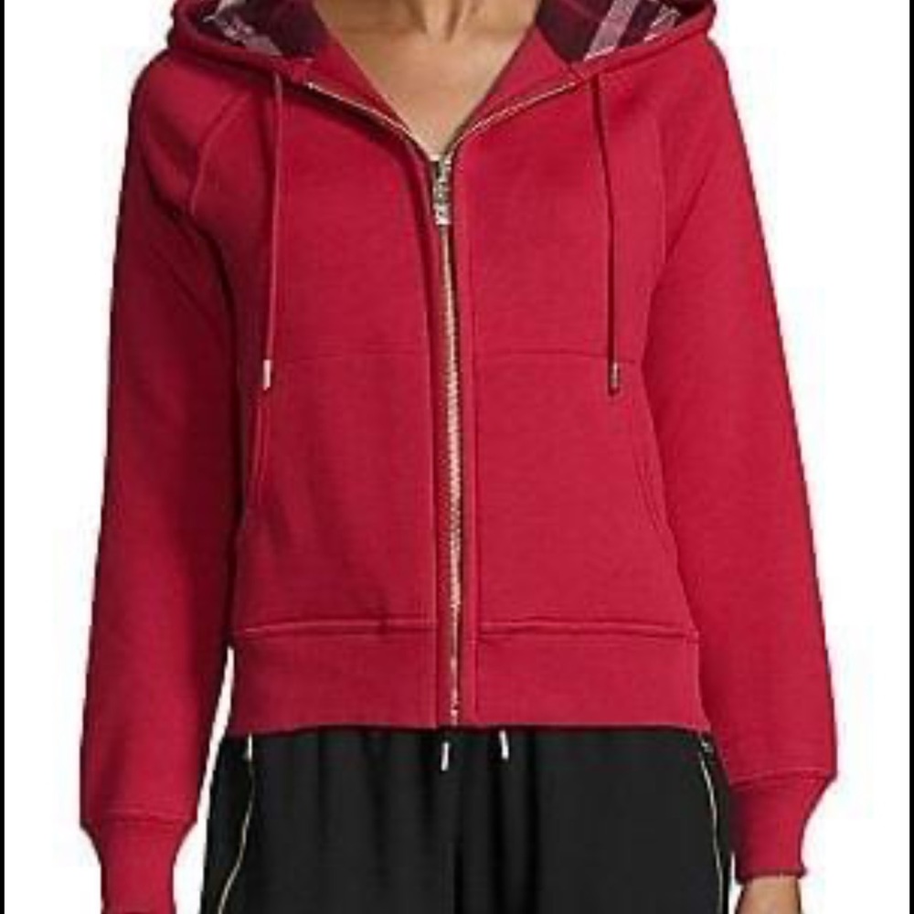 Authentic Burberry zip up hoodie